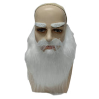 2026新款新年老人假胡子套装 白色络腮胡子+眉毛跨境包邮 24h发货