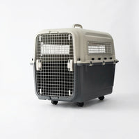 Portable Pet Carrier and Cat Travel Box, Solid shade Carrier with Front Door, Hard Outdoor Use Airline Approved Pet Carrier Case
