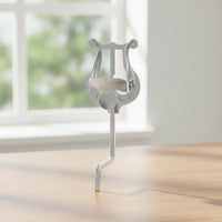 French Brass Lyre Compact Marching Lyre Metal Accessory for Practice
