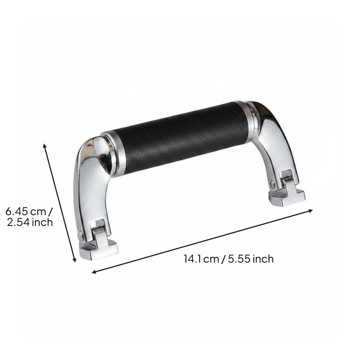 Zinc Alloy Carrying Handle Stable Construction Hardware Fitting