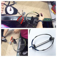 羽毛球羽毛球拍工作室手工飞影拉线家用平拉拍器系统穿线架拍器