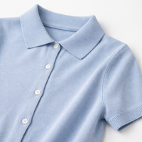 Knitted Shirt for Men with Loose Fit Short Sleeve Design, Unisex Summer Casual Wear with Soft Stretch Material, Wrinkle Resistant for Daily
