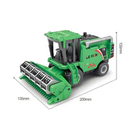 Large Size Toy Combine Harvester Sturdy Combine Harvester Toy for Boys