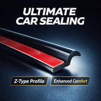 Z-Type Car Door Seal Strip, Automotive Sealing Strip for Noise Insulation, Waterproof Sealing, Z-sha - Image 2