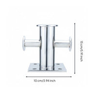 Cross Bollard Integrated Casting Dock Bollard Easy Installation for Marina