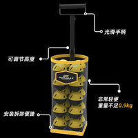 PODIYEEN No-Bend Ball Picker with Adjustable Height for Pickleball and Tennis