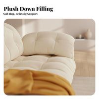 cumulusShaped Sofa Nordic aesthetic Living Room Furniture Modern Minimalist Couch for Families, Interior Design aficionados, Lounge Area, Family Gatherings