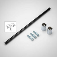 High-Carbon Steel Clothes Rack Installation Wrench Long-Lasting Construction Extended Socket Wrench Anti-Rust Coating 13mm 14mm Socket Tool Hollow Core Design for DIY Enthusiasts, Installers