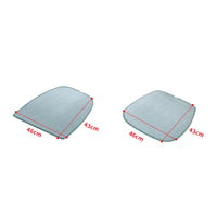 Wear-Resistant Horseshoe Shaped Chair Cushion Minimalist Design U-Shaped Dining Chair Cushion All-Season Use for Kitchen, Office