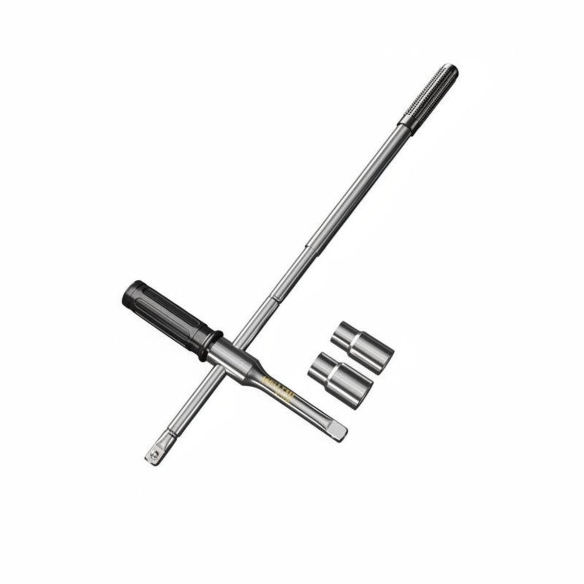 Labor-Saving L-Shaped Lug Nut Wrench Long-Lasting Car Tire Changing Tool High Rotational Force for Roadside Emergency, Garage