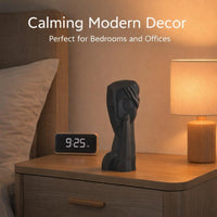 Abstract Face Art Statue for Office Living Room Bookshelf, Modern Ceramic Sculpture, Minimalist Desi - Image 5