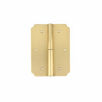 Ornate Detachable Leaf Hinge Antique Style Furniture Hardware Chinese Design