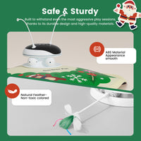 4-in-1 Pet Laser Toy and Cat Teaser Wand