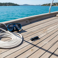 Belt Tail Clip Easy to Attach Strap Clip with Anti-Slip Section Wear-Resistant Strap Material Keeper for Divers, Freediving