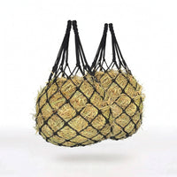 2 Pieces Slow Feed Hay Net Heavy Duty Hay Net with Hanging Loops Long-Lasting