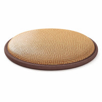 Long-Lasting Wicker Floor Cushion Round Floor Cushion Decorative