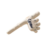 Funny Ceramic Straw with Foot Shape Novelty Foot-Shaped Straw Quirky Drinkware Glazed for Collectors, Parties, Home Bar