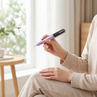 Rechargeable Nail Drill Compact Electric Nail Grinder Digital Display Travel-Friendly for Beginners, Home, Salon