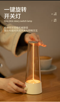 跨境弦影复古灯露营氛围灯创意家居充电款酒吧桌面床头灯小夜灯