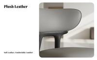 Upholstered Side Chair Modern Design Indoor Seating Fully Assembled Ergonomic Backrest for Interior Decorators, Reception Area