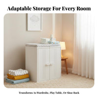 Changing Table storage unit Multi-Functional Storage Cabinet Large Capacity for children