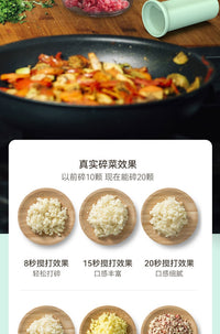 New Gatling Vegetable Cutter Household Electric Garlic Masher Automatic Slicer Multi-Functional Vegetable Chopper