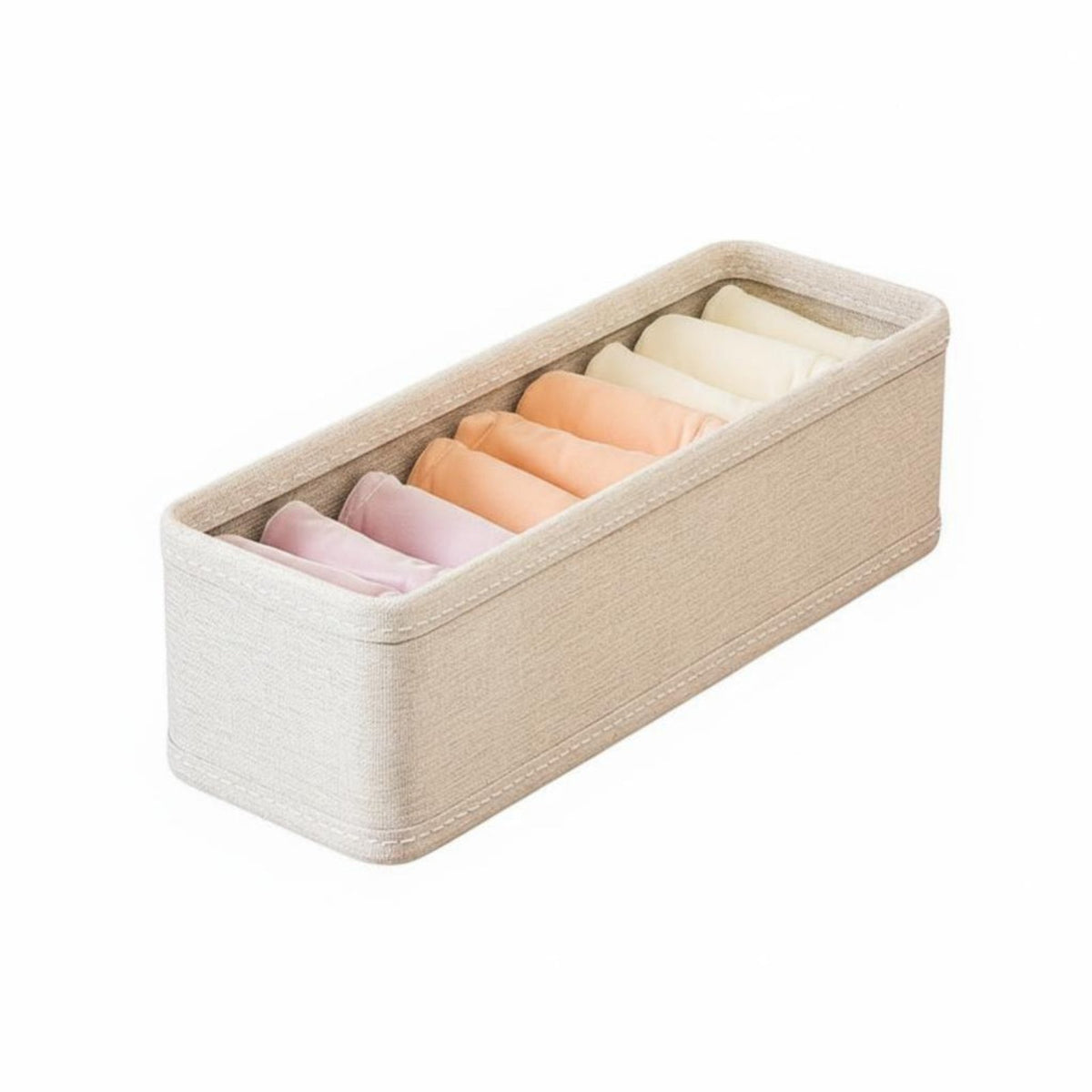 7compartment Underwear Divider Space Saving Drawer Organizer debrisresistant for Dorm Room