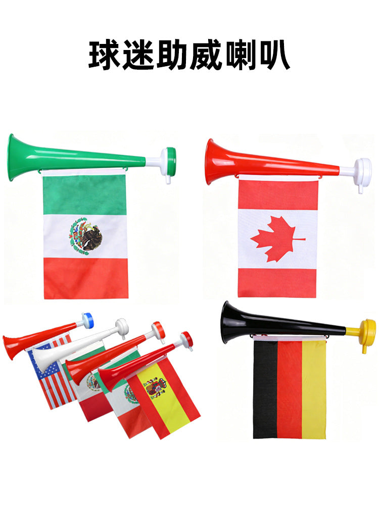 Plastic Cheering Horn for Sports Events and World Cup