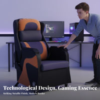 Integrated Gaming Station Sofa-Like Comfort Esports Seat Reclining High spinerest for Internet Cafe Owners, Teens, Bedroom