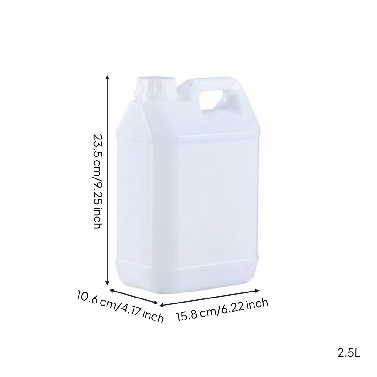 Food-Safe Plastic Jug Versatile Plastic Jerry Can Complimentary for Kitchen