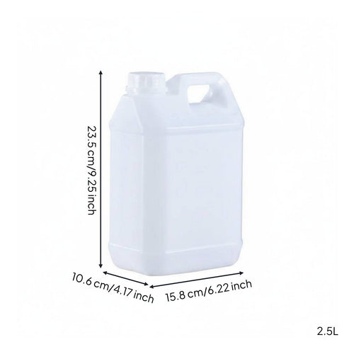 Food-Safe Plastic Jug Versatile Plastic Jerry Can Complimentary for Kitchen