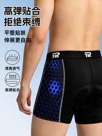 Men's Summer Cycling Underwear with Silicone Pad