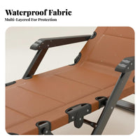 Foldable resting Cot Portable Adjustable Reclining Cot Includes Headrest Pillow