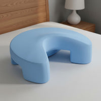Ergonomic Crescent Pillow Upholstered Rest Aid