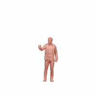 Highly Detailed 1/64 Scale Male Figure Hand-Painted Tiny Man Figurine Resin Material Miniature Scene Accessory for Collectors, Hobbyists