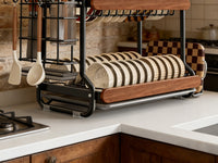 Kitchen Countertop Dish Drying Rack