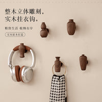 Muding Strong Adhesive Hook No-Drop Coat Hook Entryway No-Drill Nordic Door Hook Premium