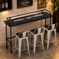 bar table and stools set