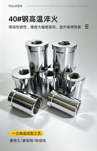 PULUOEN 40 Chrome Steel Steering Knuckle Bushing Remover Tool Set for Trucks