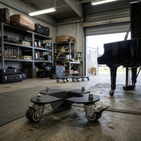 Heavy-Duty Piano Moving Dolly Swivel Piano Dolly Portable Furniture Mover Sturdy for Studios