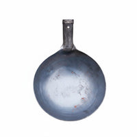 Multi-Purpose Cement Scooping Head Adjustable Angle Heavy Duty Iron Ladle Hand Forged Feed Scoop for Construction Workers, Farmers, DIY Enthusiasts, Farms, Gardening