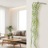 Flexible Bendable Vine Snake Accessories for Vivarium, Textured Reptile Plants, Semi-Flexible Foam Climbing Branch with Suction
