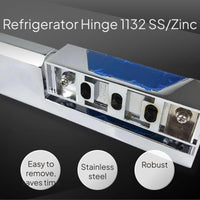 Detachable Elevate Hinge for Freezer and Oven Door