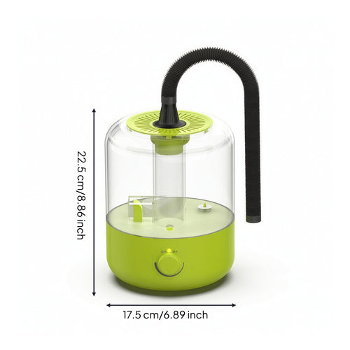 Reptile Humidifier Adjustable Terrarium Fogger Humidifier Reptile Fogger High-Frequency Fine Mist for Lizard Owners, Terrariums