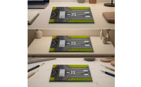 Airport Landing Strip Diorama Wooden Airport Landing Strip Base Textured Model Aircraft Display Board for Hobbyists