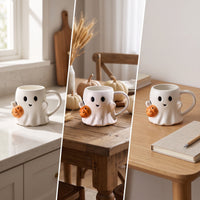 Decorative Specter-Shaped Mug