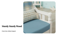 Mediterranean design U-Shaped Wooden Frame Sofa Small Apartment suitable Sectional Couch North American Country Design Household Furniture Soft Upholstery for Homeowners, Families, Living Room, holiday Home