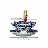 Umbrella-Shaped Tea Strainer Creative Design Umbrella Tea Strainer Chinese Style for Gift Giving