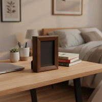 Desktop Photo Frame Album Transparent Panel Mini Photo Album Frame for Fridge
