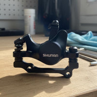Mountain Bike Brake Caliper Heat Dissipation Front and Rear Brake Caliper Set Easy Installation Cycle Part for Cyclists